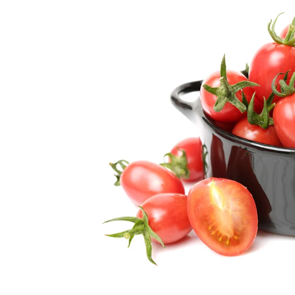 Tomates rojos de cereza — Foto de Stock