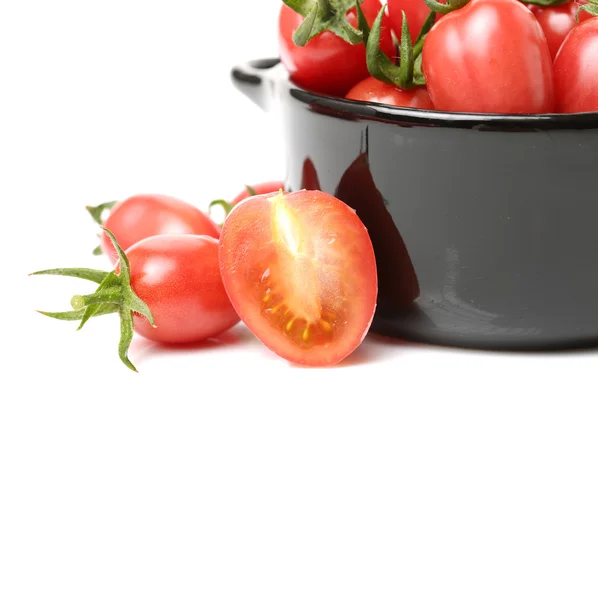 Tomates rojos de cereza — Foto de Stock