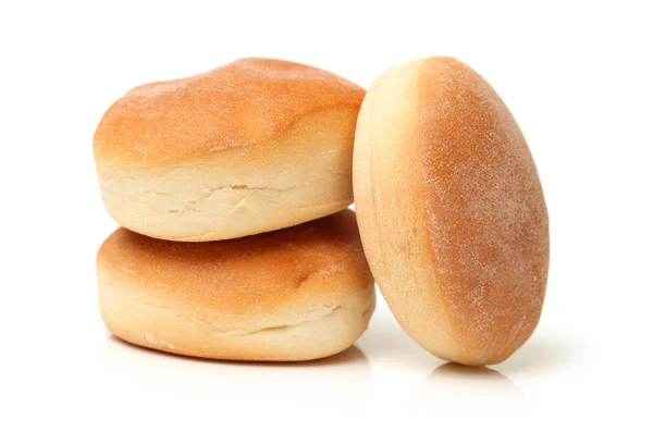 Crusty mini round baguettes — Stock Photo, Image