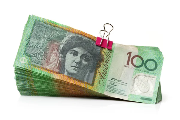 澳大利亚美元的钞票 — 图库照片