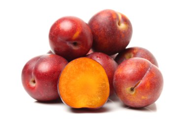 Kırmızı ve altın şeftali