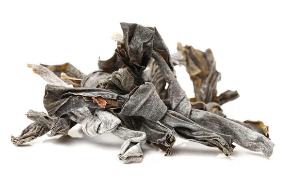 Hojas secas de té negro — Foto de Stock