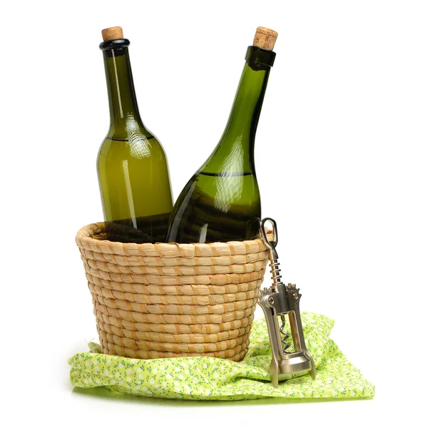 Two Bottles of wine — Stock Photo, Image