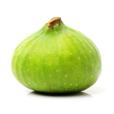 beyaz üzerine bütün incir