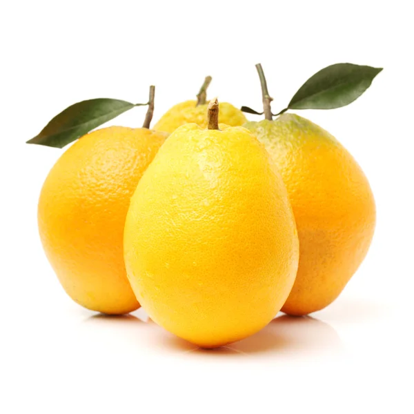 Three Ripe lemons — Stock Photo, Image