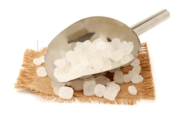 Rock sugar on white — Stock Photo, Image