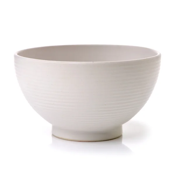 White bowl  on white — Stock Photo, Image