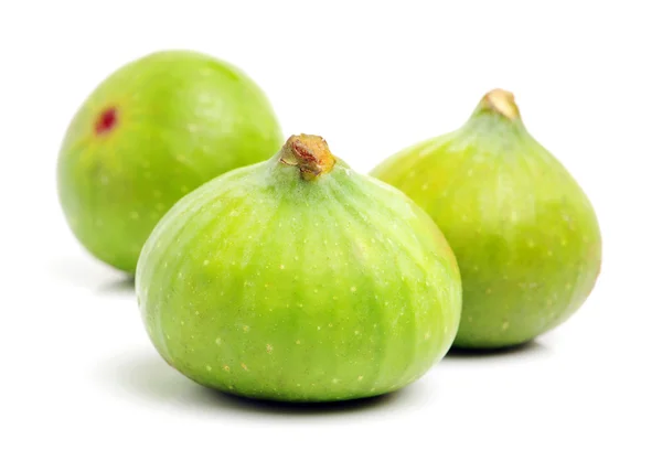 Whole green figs — Stock Photo, Image