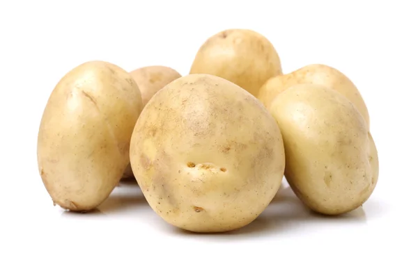 Pilha de batatas novas em bruto — Fotografia de Stock