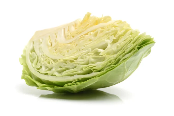 Шматочок свіжої зеленої капусти — стокове фото