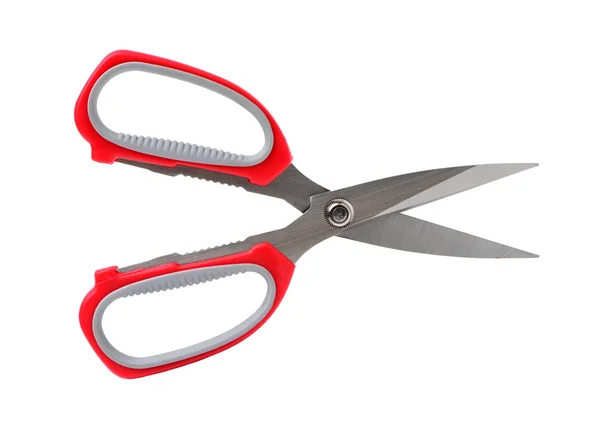 Scissors with red handles — Stock Photo, Image