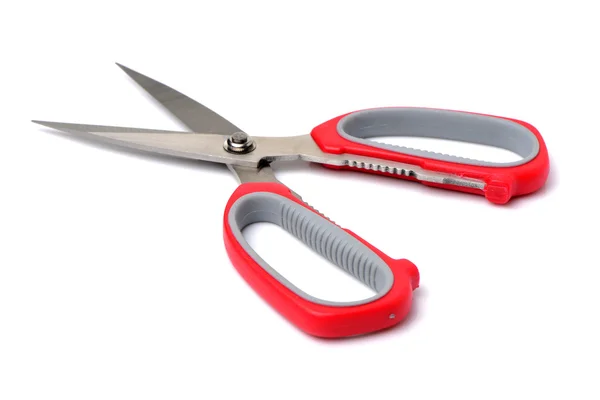 Scissors with red handles — Stock Photo, Image