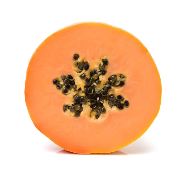 Fresh sliced papaya — Stock Photo, Image