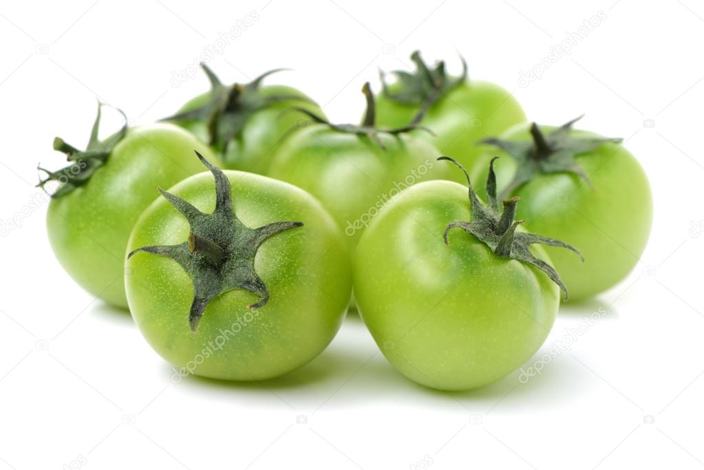 Whole green tomatoes