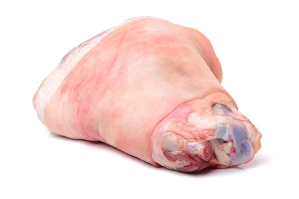 Stück rohes Schweinefleisch — Stockfoto