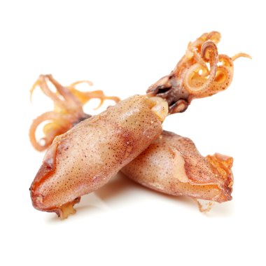 İki tüm çiğ mürekkep