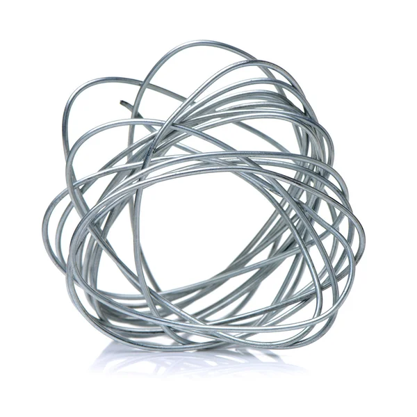 Roll of metal wire — Stock Photo, Image