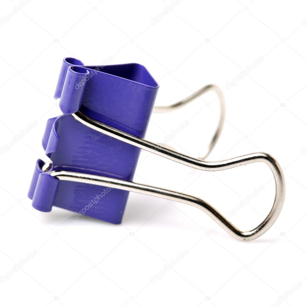 purple binder clips