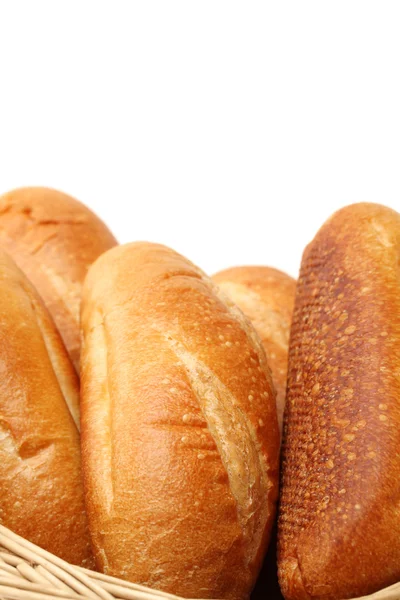Fresh white breads — Stock Photo, Image