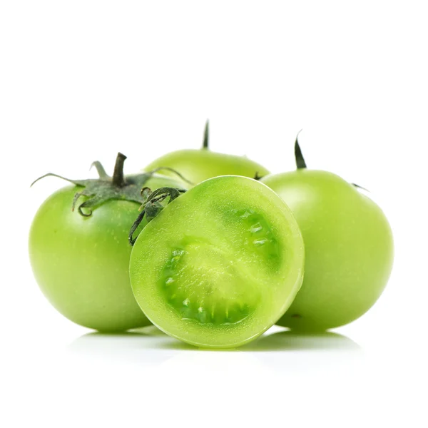 Frische grüne Tomaten — Stockfoto