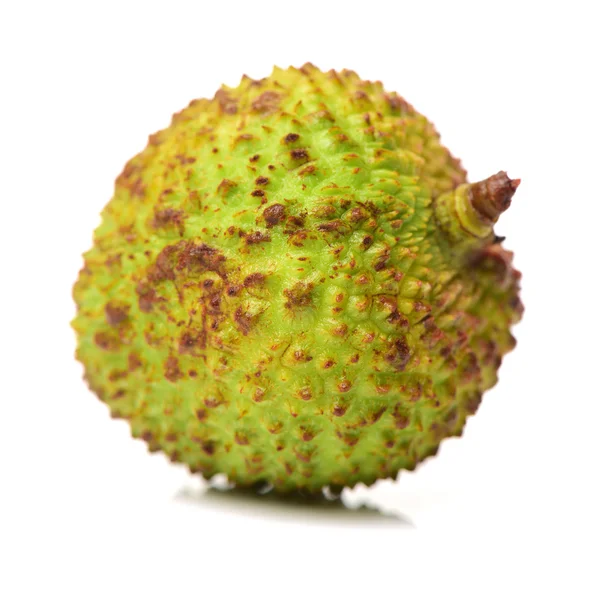 Närbild av gröna litchi — Stockfoto