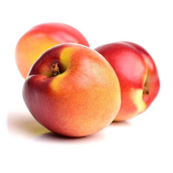 Pile of fresh nectarines — Stock Photo, Image