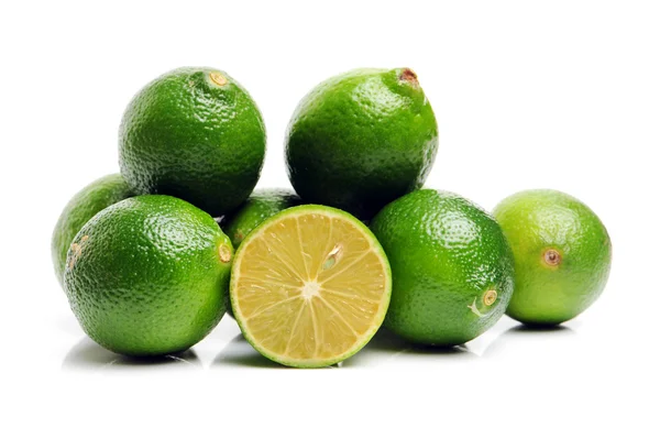 Pile of fresh limes — Stock Photo, Image