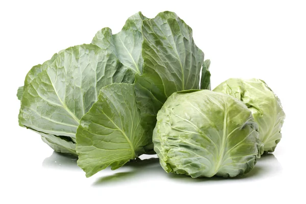 Fresh green cabbages — Stock Photo, Image