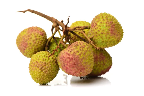 Die Litschi (litchi chinensis) -Frucht — Stockfoto