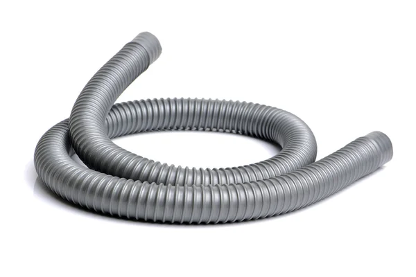 Gray plastic hose — Stock Photo, Image
