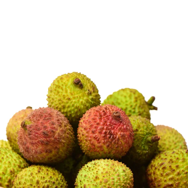 Die Litschi (litchi chinensis) -Frucht — Stockfoto