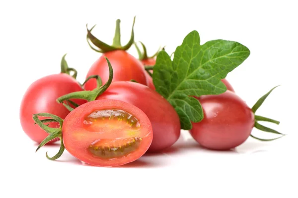 Świeże pomidory wiśniowe — Zdjęcie stockowe