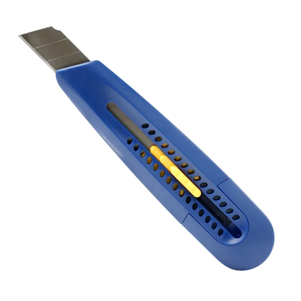 Couteau de coupe bleu — Photo