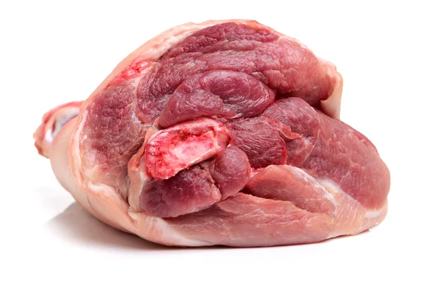Ruwe varkensvlees been — Stockfoto