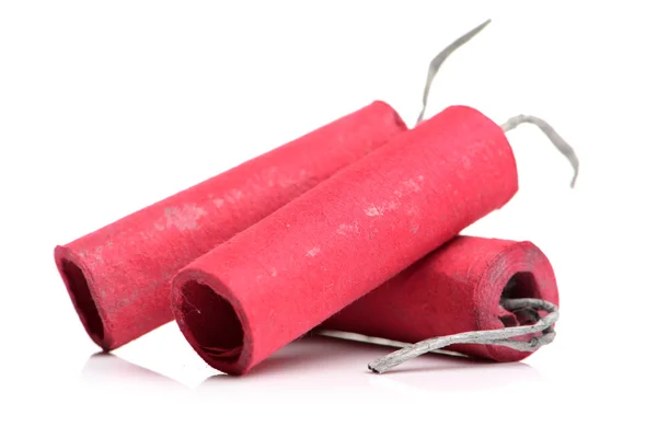 Pile of Red Firecrackers — Stock Photo, Image