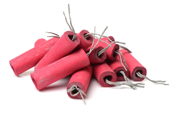 Pile of Red Firecrackers — Stock Photo, Image