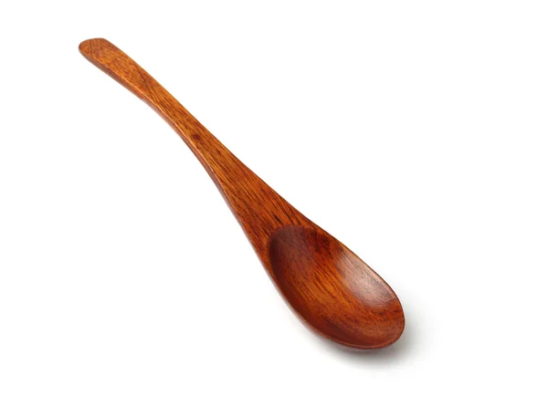 Brown wooden spoon — Stock Photo, Image