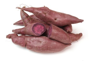 mor renkli tatlı patates