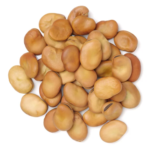 Pile of broad beans — Stock Photo, Image