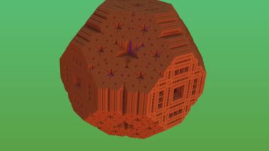 fraktal 3d animasyon.