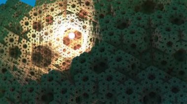 fraktal 3d animasyon.