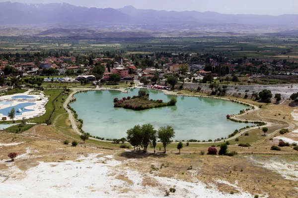 Lake in Pamukkale — Stock Photo, Image