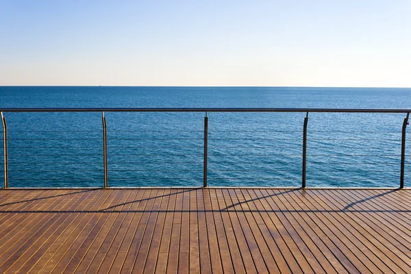 Empty ocean viewpoint — Stock Photo, Image