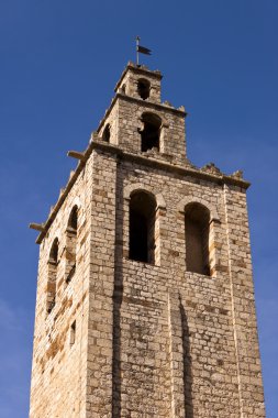 Sant Cugat, Barcelona Romanesk manastır kule.