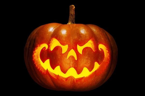 Ijesztő Halloween tök hasonlít a kínai sárkány fejét, b — Stock Fotó