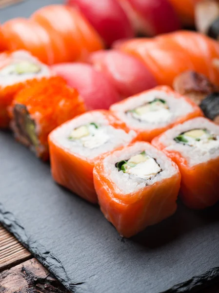 Différents types de sushis — Photo