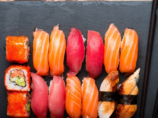 Різні види суші — стокове фото