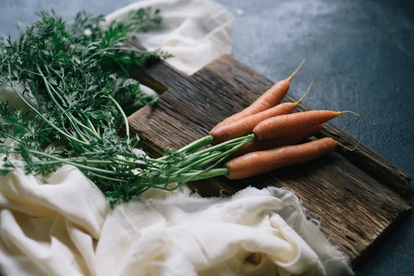 Морква свіжа органічні — стокове фото