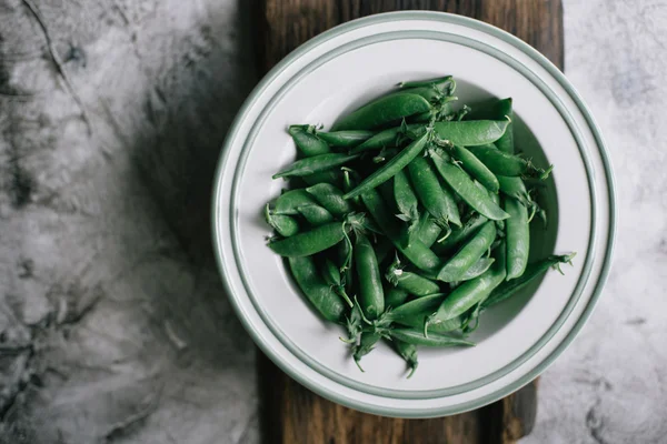 Guisantes verdes frescos — Foto de Stock