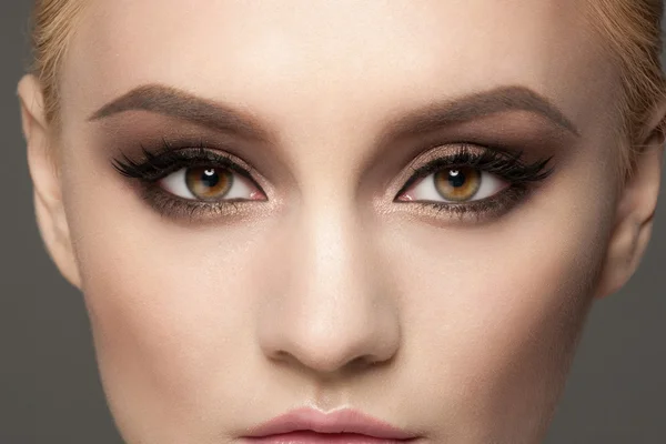 Closeup of eye makeup — Stock Photo, Image